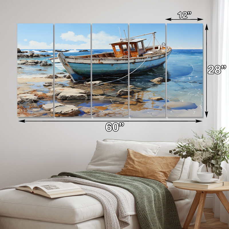 Coastal Nautical & Beach Wall Decor on Metal