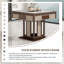 Table de Mahjong silencieuse en bois massif Mid-Century-126355217