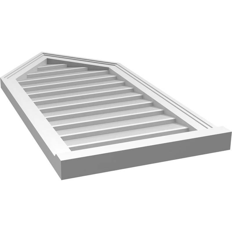 Ventilateur à pignon en uréthane non-fonctionnel Signature, H 38 po x l 18 po x P 2 po