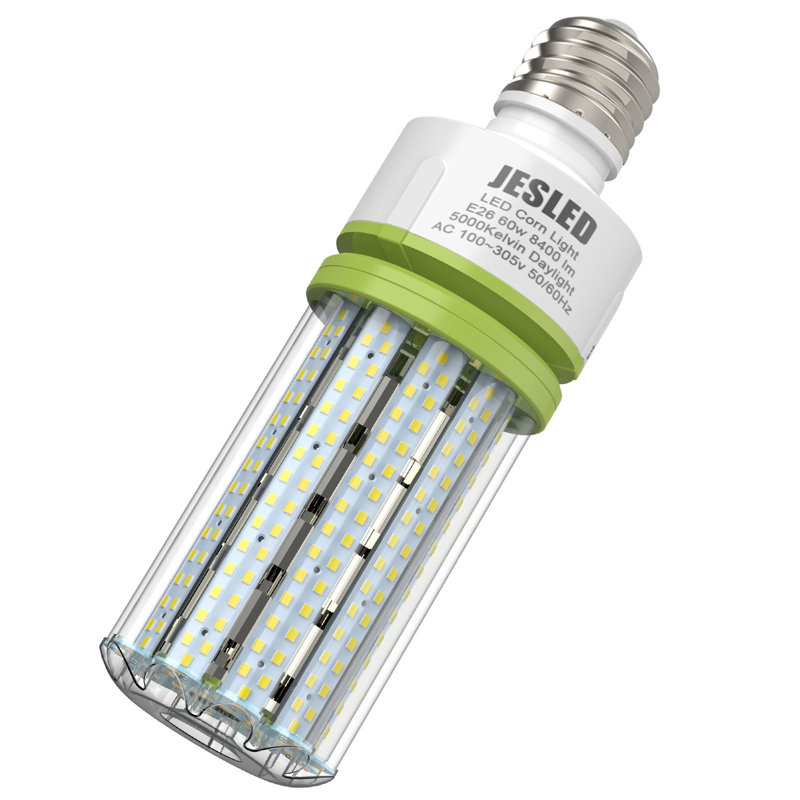 Led Corn Light Bulbs E26 60W 5000K 100-305V Led Replace Hid Cfl Mhl Hps