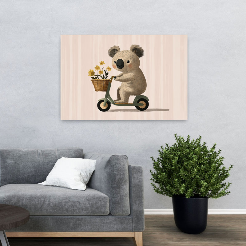 Reproduction d'art mural Koala, 32" H x 48" W