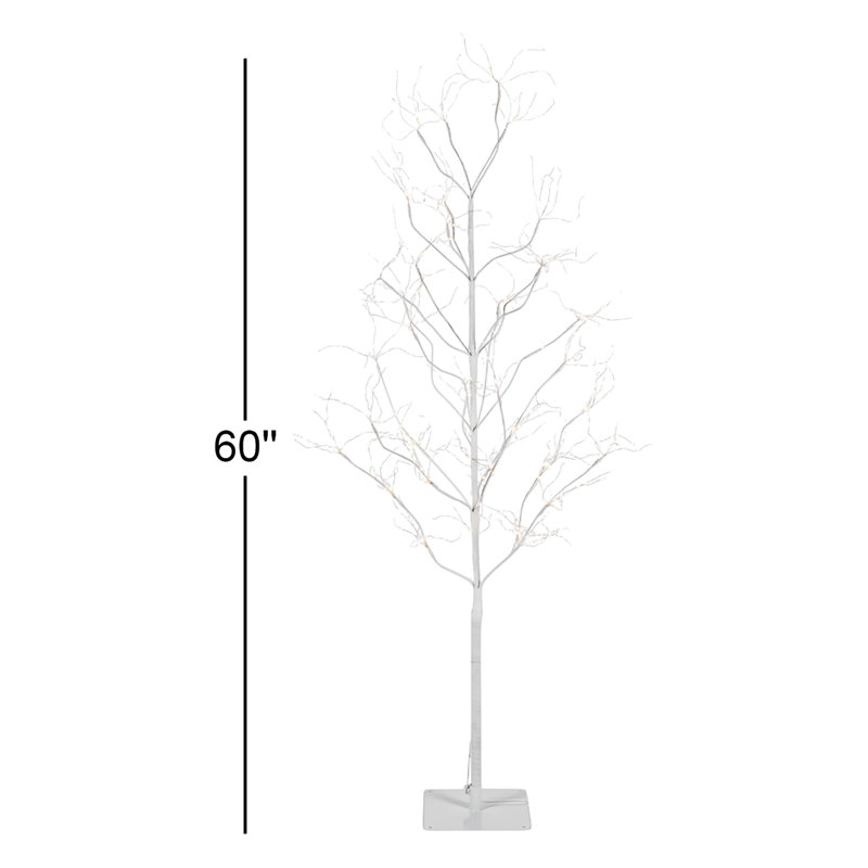 5' Lighted Artificial Pine Christmas Tree