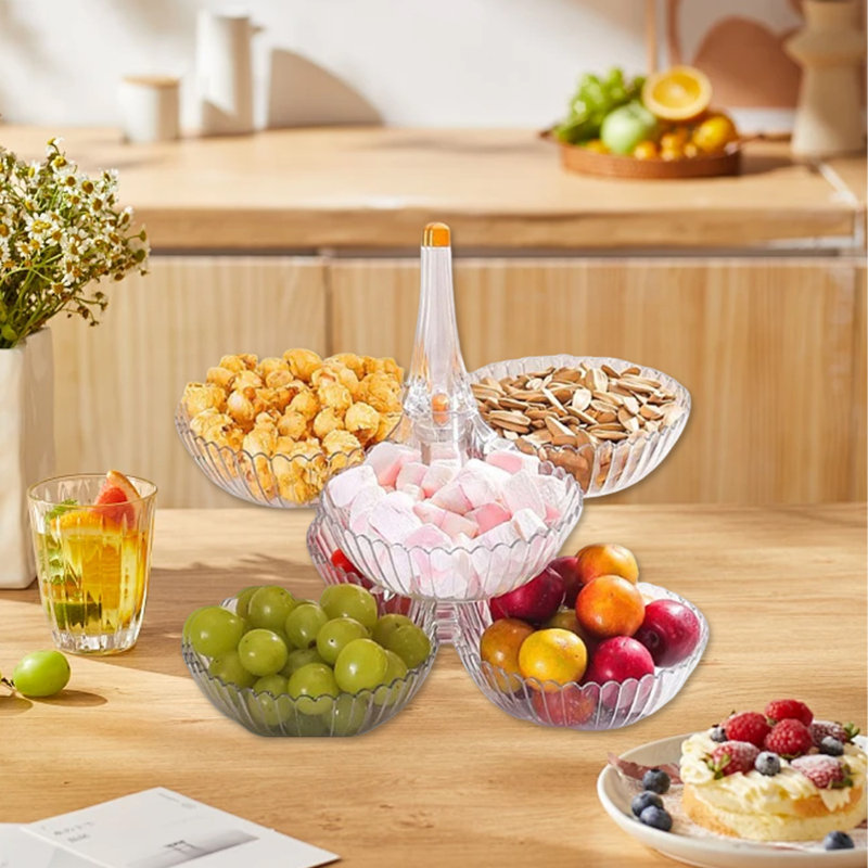 Bol à fruits pour cuisine à 2 niveaux