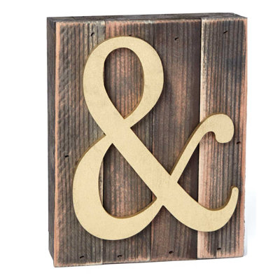 Wall Decor on Wood