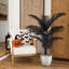Palmier artificiel noir d'Halloween-711715337