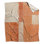Orange Beige Patchwork Blankets