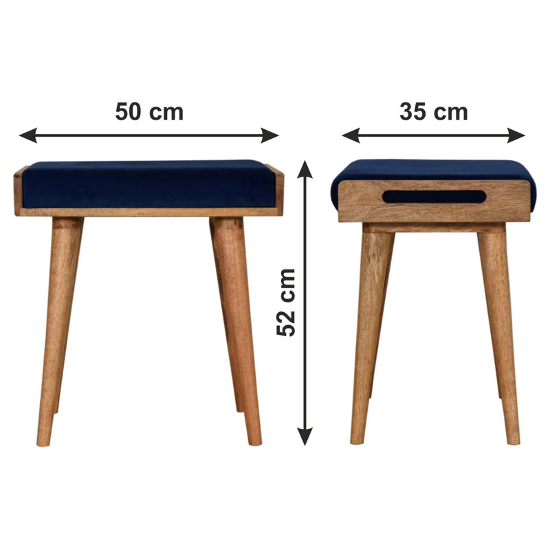 Jovan Accent Stool, Blue 