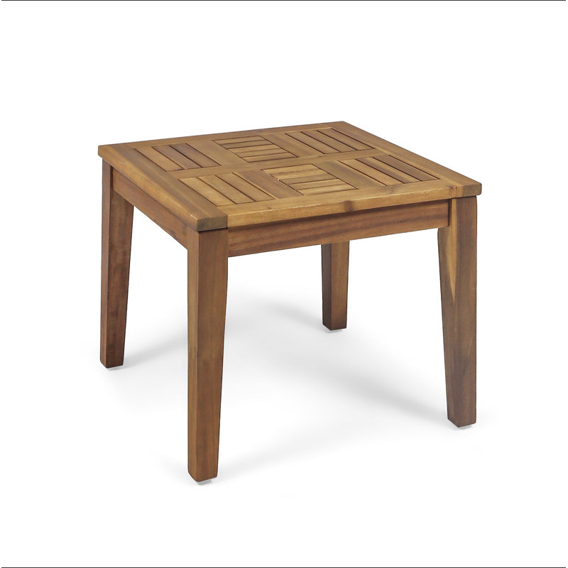 Table d'appoint en bois Hampton, Naturel