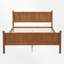 Wood Panel Platform Bed Frame With Wood Slat Support, No Box Spring Needed-1741348208-1741348204