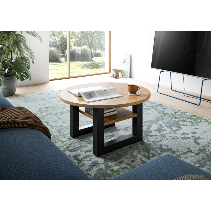 Albrian Coffee Table With Storage Space, Artisan 
