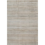 Hand-Knotted High-Quality Natural and Black Area Rug