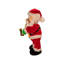 Décoration de père Noël en peluche dansant Kurt Adler, 14 po