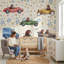 Papier peint «Playful Kids», papier peint mignon Bears-1985507125-1985507128