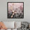 «Pink Grey Gradient Cubes», reproduction d'impression sur toile