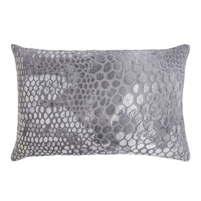 Lumbar Velvet Pillow Cover & Insert