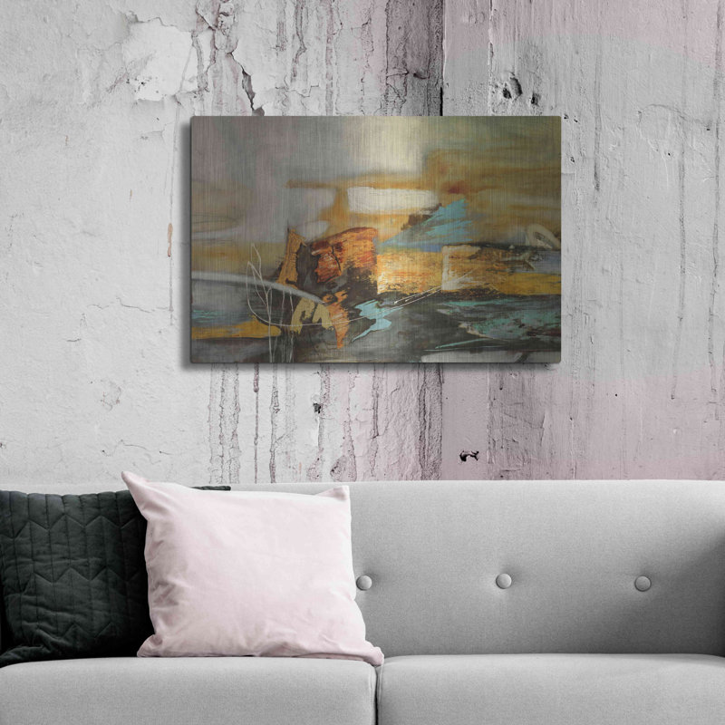 "Composicion II" par Gabriela Villarreal, H 24 po x l 36 po