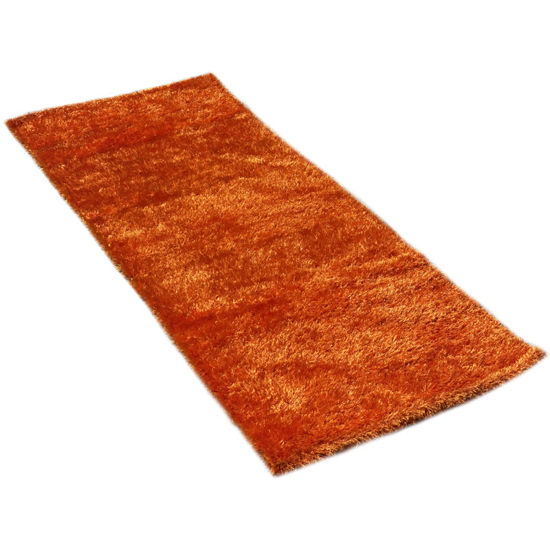 Fanchon Bath Mat, 24" W x 60" L, Orange