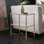 Modern History End Table