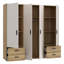 Mokkaro Manufactured Wood Wardrobe