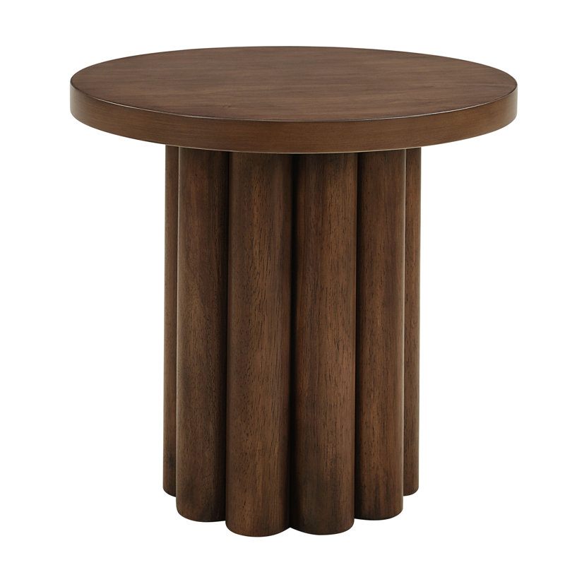 Loanna Wooden Color Finish End Table