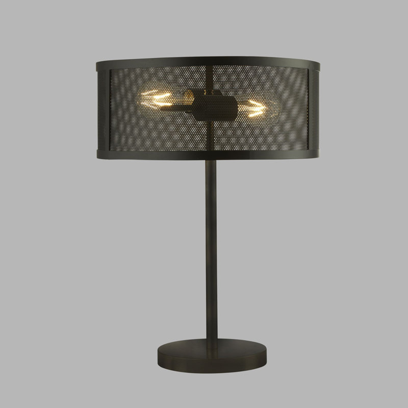 Wilksboro Metal Table Lamp, Black