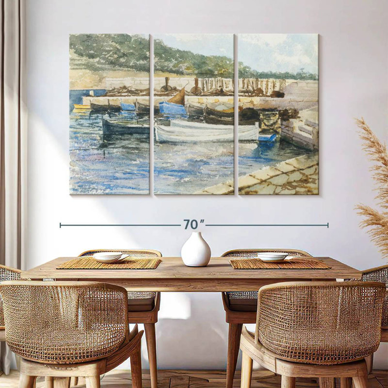 Mehar Classic Boats, 42" H x 65" W
