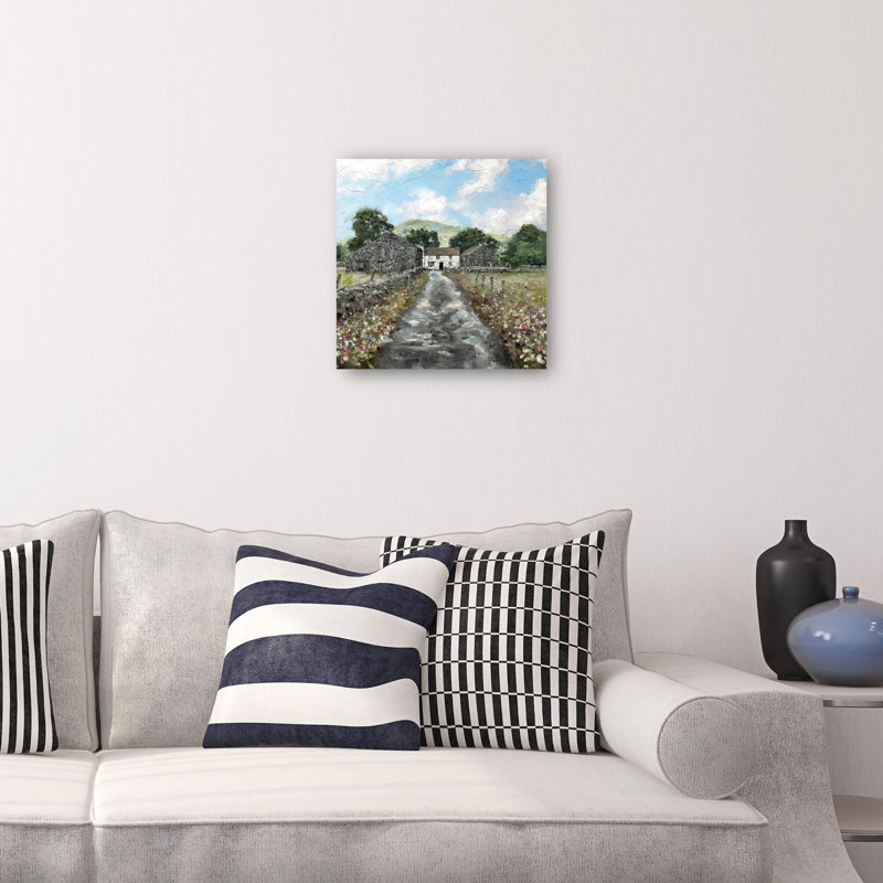 End of the Road 20" x 20" Wrapped Canvas Art Print