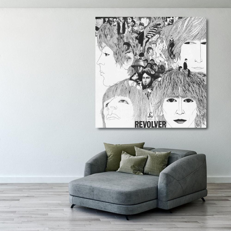 Beatles - Revolver IMP-SS552, 28'' H x 28'' W