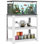 Paraic l 34 po de hauteur en acier-étagère réglable support de réservoir de poissons étagère support en métal robuste support d'aquarium 20 gallons