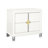 Side Table, Nightstand With Acrylic Front Legs