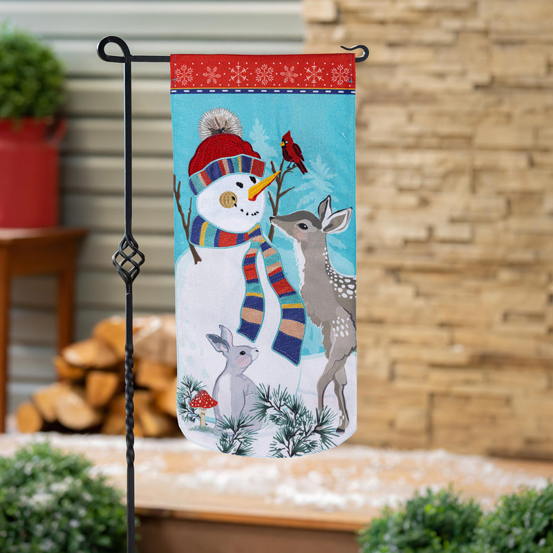 Bonhomme de neige des bois - impressions éternelles