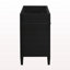 Meuble-lavabo de 36 po sans lavabo supérieur, armoire de rangement moderne avec 2 tiroirs et un tiroir basculant, structure en bois massif-1332947720