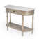 Aberdale 40'' Console Table with Marble Top