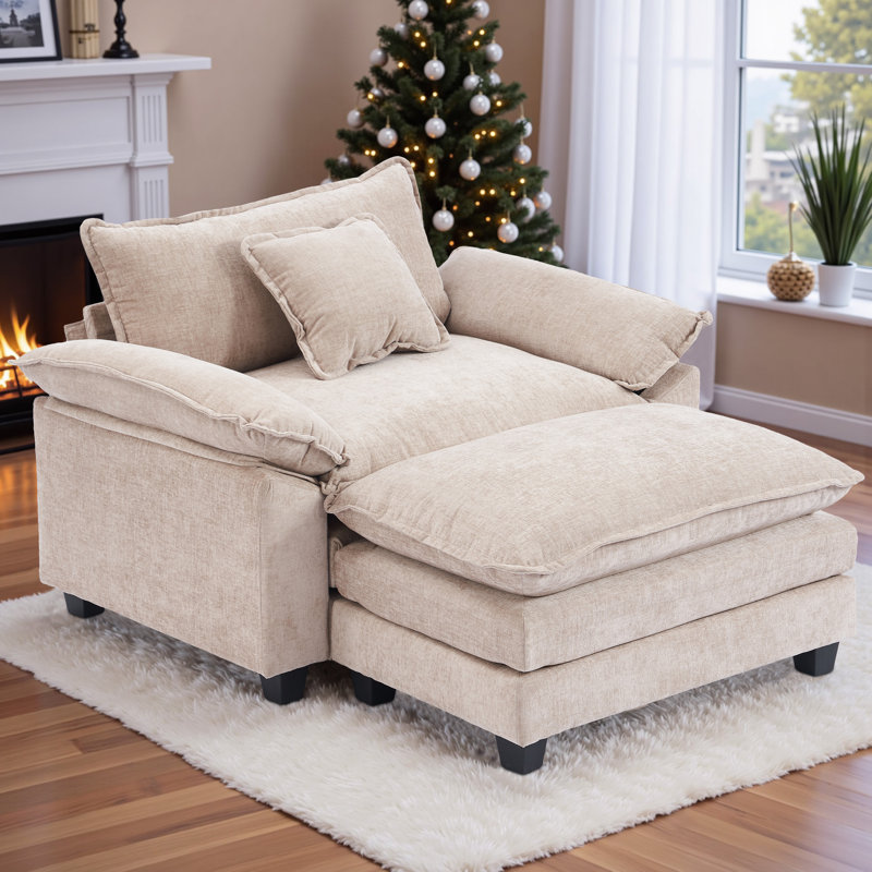 Fauteuil Chenille, Kaki
