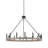 Beck 15 - Light Living Room Steel Dimmable Wagon Wheel Chandelier-64985737