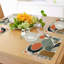 Ensemble de 4 napperons Ambesonne Monstera