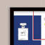 Pop Art & Retro "Art Perfumes", reproduction d'art encadrée-13483177