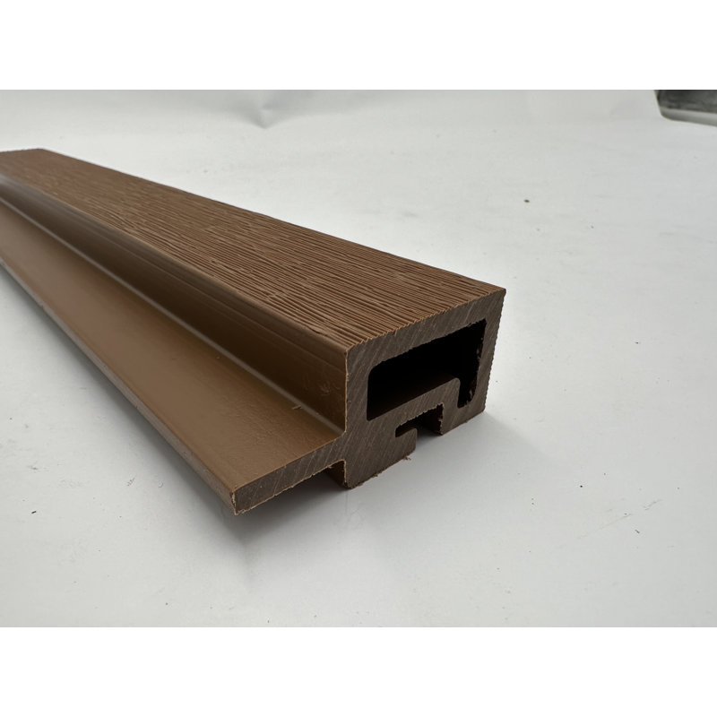 2.2" x 106" Shiplap Side Slat Panelling, End Cap Pieces (10-pack), Light Teak