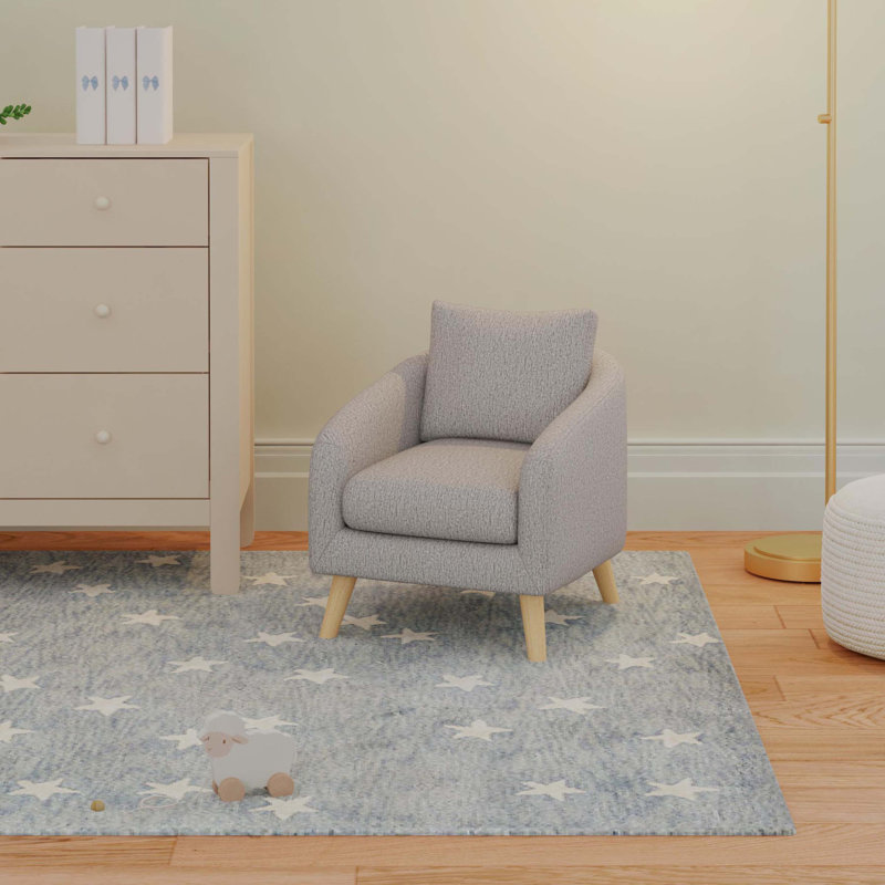 Nina Kids Chair, Gray