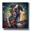 «Canine Richards» par Sean Parnell, art mural sur toile