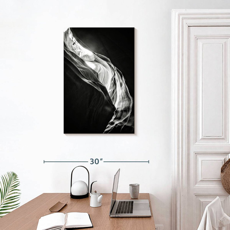 Aime Antelope Canyon Natural Wonder BW, H 30 po x l 20 po