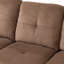 Larelle 103.5" Wide Faux Leather Sofa & Chaise-473293631-423204418