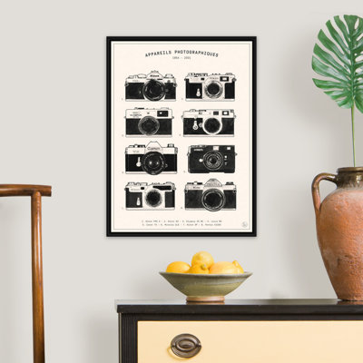 « Cameras » par Florent Bodart-impression d’art graphique sur toile