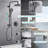Dual Shower Combo with Handheld Shower and Slide Bar