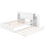 Lit plateforme avec rangement et tablettes gigognes-217835087