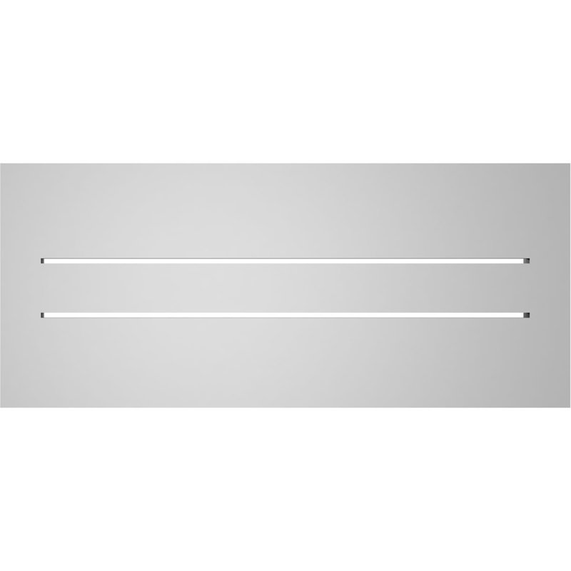 Rectangle Surface Mount Signature Urethane Functional Gable Vent, Primed Tan, 12" H x 28" W x 2" D