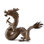 Roaring Dragon Garden Statue
