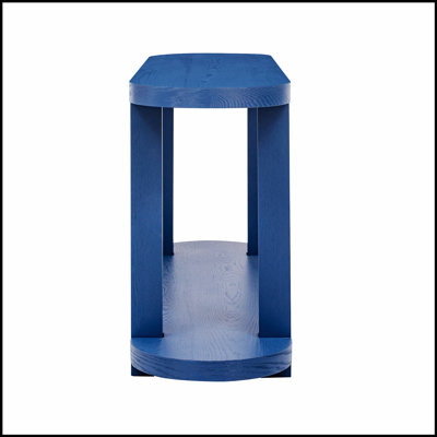 Table d'entrée moderne en placage de frêne minimaliste avec conception de bureau simplifiée, adaptée aux salles d'étude, aux entrées, aux couloirs, aux salons et aux foyers