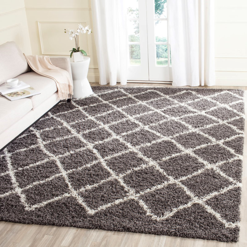 Skyleen Shag Performance Geometric Rug, null