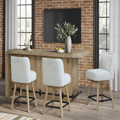 Counter Height Swivel Stool (Set Of 2)